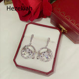 Hezekiah needle Leopard Earrings for Banquet French Dance