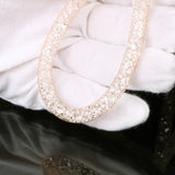 Crystal Necklace for Women Choker Collar Wedding Zircon Jewelry