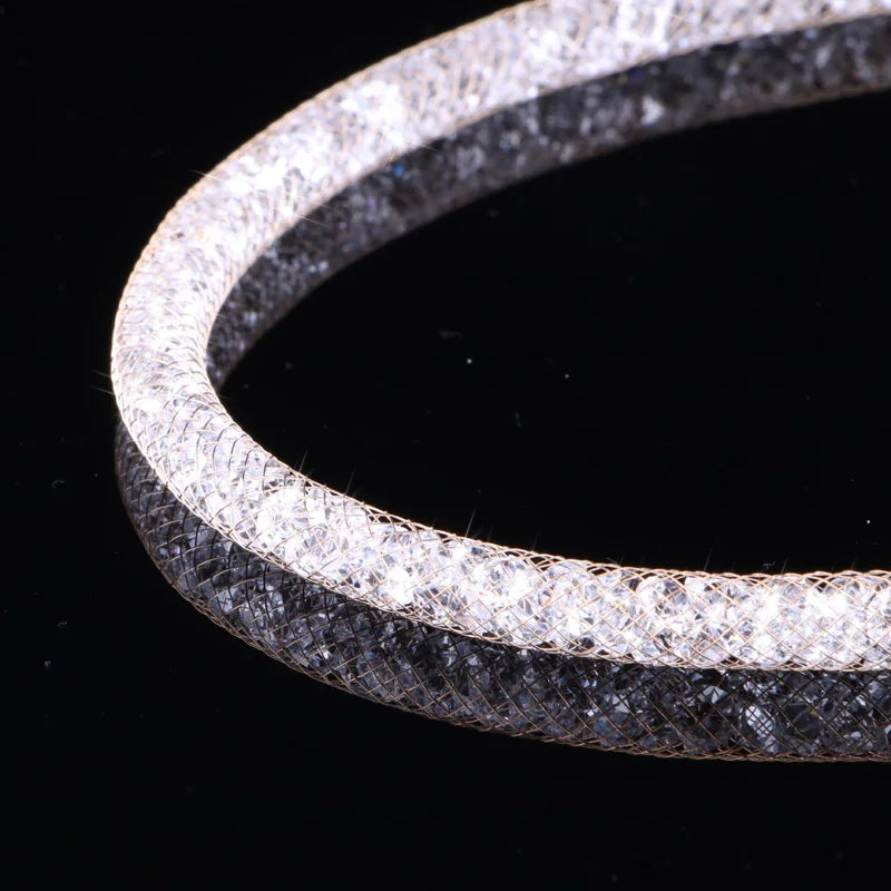 Crystal Necklace for Women Choker Collar Wedding Zircon Jewelry