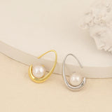 Baroque Pearl Stud Earrings