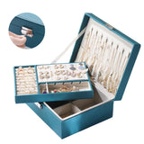 High Capacity Double-Layer Jewelry Storage Box Organizer