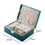 High Capacity Double-Layer Jewelry Storage Box Organizer