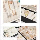 Jewelry Packaging Double-Layer Display Storage Case