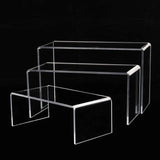 Clear Acrylic Jewelry Bracelet Wallet Holder Display Stand