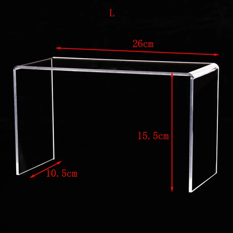 Clear Acrylic Jewelry Bracelet Wallet Holder Display Stand