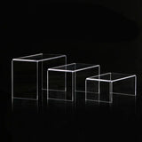 Clear Acrylic Jewelry Bracelet Wallet Holder Display Stand