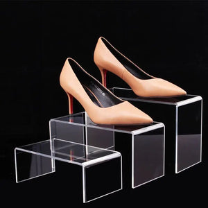 Clear Acrylic Jewelry Bracelet Wallet Holder Display Stand