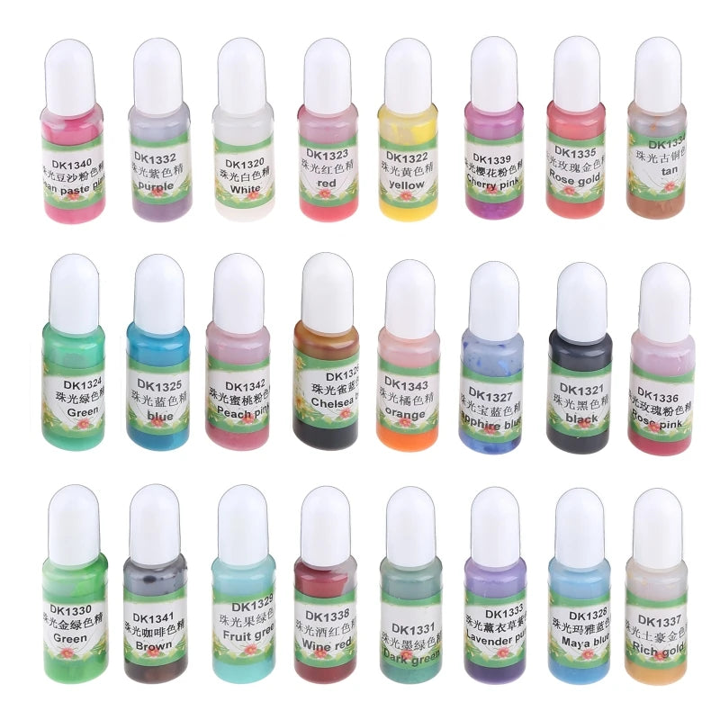 Epoxy Resin Colorant for Crafts Art 24 Colors