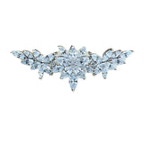 HD Explosive Flash Petal Brooch, Celebrity Fashion, 925 Silver Hand Inlaid
