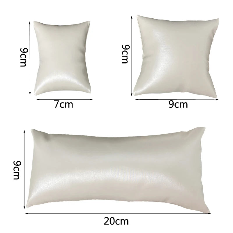Luxury Leather Watch Display Pillow Jewelry Rack