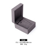 Elegant Flannel Jewelry Velvet Packaging Case