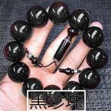 Indian Pterocarpus Santalinus Bracelet Full Star Buddha Beads