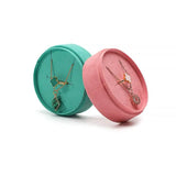 Luxury Suede Jewelry Storage Box Set