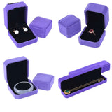 Velvet Jewelry Storage Display Box High-End