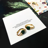 Colorful Crystal Candy Dangle Earrings Italian Style Jewelry Women
