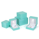 High Gloss Lacquer Ring Earing Pendant Jewelry Box with Led Light