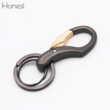 Classic Keychain Durable Men Car Key Chains Buckle Jewelry Key Ring Holder Gift