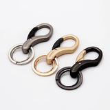 Classic Keychain Durable Men Car Key Chains Buckle Jewelry Key Ring Holder Gift