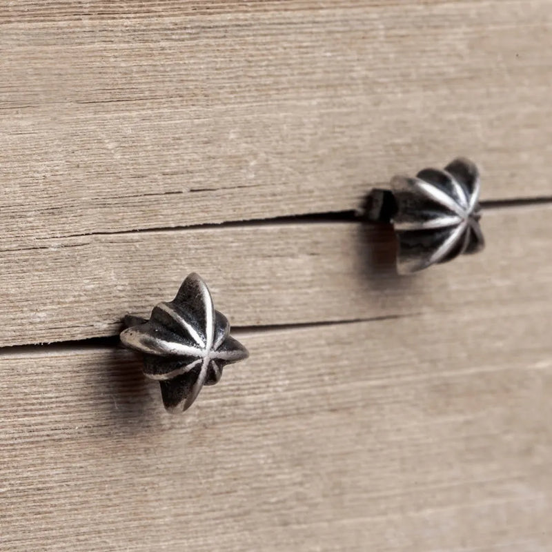 925 Sterling Silver Earrings Punk Retro Ear Jewelry