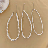 South Shell Pearl Bead Clavicular Chain Necklace