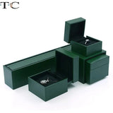 Leather-Filled Paper Jewelry Packaging Box