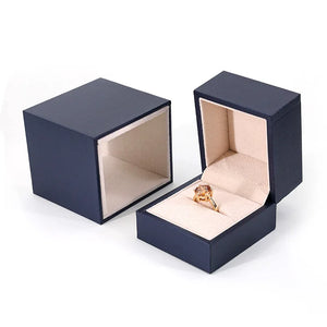 High Jewelry Packaging & Display Box Ring Necklace Earring Storage Gift Case