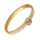 High-Grade Women's Zircon Star Bracelet Wedding Jewelry