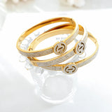 High-Grade Women's Zircon Star Bracelet Wedding Jewelry