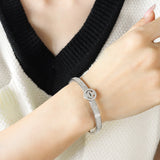 High-Grade Women's Zircon Star Bracelet Wedding Jewelry