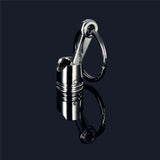 High-Grade Metal Keychain Automobile Piston Key Ring