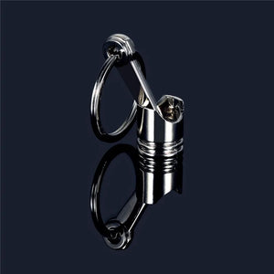 High-Grade Metal Keychain Automobile Piston Key Ring