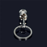 High-Grade Metal Keychain Automobile Piston Key Ring