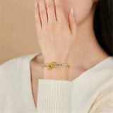 Natural Hetian Jade Beads Bracelet Pendant Safety Buckle Rope Adjustable