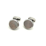 Round Copper Cufflinks for Wedding Party Dresses