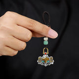 High Taotie Pattern Bell Pendant Key Chain Pendant Bag Small Pendant for Men