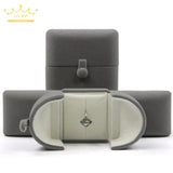High-Grade Velvet Double Open Jewelry Box