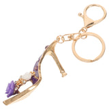 High Heel Keychain Bag Pendant Purse Key Ring