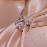 Elegant Bow-shaped Pearl Jewelry Set for Wedding