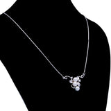 Luxury 925 Silver Necklace with Pearl Pendant