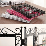 Necklace and Earring Jewelry Stand Display Rack Metal Organizer