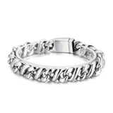 High Men's Splicing Bracelet Stainless Steel Jewelry Punk