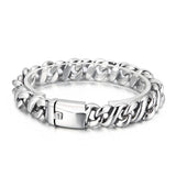 High Men's Splicing Bracelet Stainless Steel Jewelry Punk
