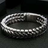 Dragon Keel Chain Stainless Steel Bracelet 16MM