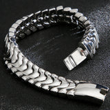 Dragon Keel Chain Stainless Steel Bracelet 16MM