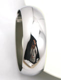 Polished Silver Stainless Steel Bracelet Bangle Blank Cuff Christmas Gift