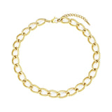 Tarnish Exaggerated 18K Plated Chunky Chain Necklace