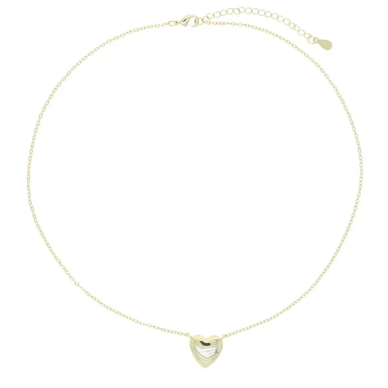 High Polished Women European Charm Necklace