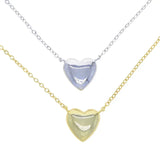 High Polished Women European Charm Necklace