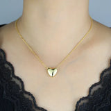 High Polished Women European Charm Necklace