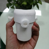 150/250/350 Ceramic Platinum Melting Cup Crucible For Platinum Casting